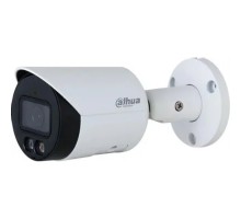 DAHUA DH-IPC-HFW2849SP-S-IL-0280B Уличная цилиндрическая IP-видеокамера SmartDualLight 8Мп, 1/2.7” CMOS, объектив 2.8мм, видеоаналитика, микрофон, ИК 30м, LED 30м, IP67, металл
