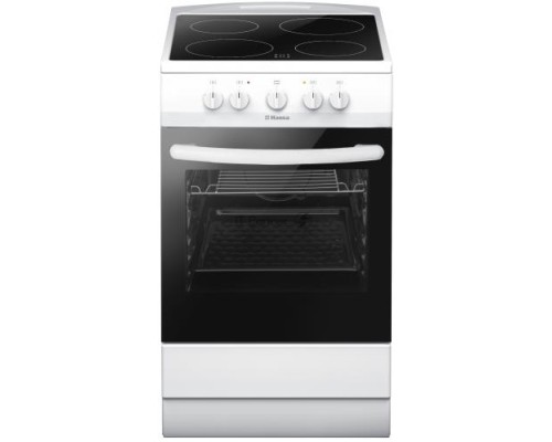 Электрическая плита  Hansa FCCW53040 85х50х60, стеклокерамика, электрическая, белая