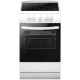 Электрическая плита  Hansa FCCW53040 85х50х60, стеклокерамика, электрическая, белая