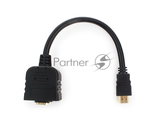 Разветвитель HDMI Cablexpert DSP-2PH4-002, HD19F/2x19F, 1 компьютер => 2 монитора, пасcивный, Full-HD, 3D, 1.4v Разветвитель HDMI Cablexpert DSP-2PH4-002, HD19F/2x19F, 1 компьютер => 2 монитора, пасcивный, Full-HD, 3D, 1.4v