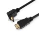 Кабель HDMI Cablexpert CC-HDMI490-10, 19M/19M, v2.0, медь, позол.разъемы, экран, угловой, 3м, черный, пакет