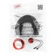 Кабель HDMI Cablexpert CC-HDMI490-10, 19M/19M, v2.0, медь, позол.разъемы, экран, угловой, 3м, черный, пакет