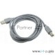 Кабель USB 2.0 Pro Cablexpert CCP-USB2-AMBM-6G, AM/BM, 1.8м, экран, серый