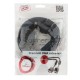 Кабель VGA Premium Cablexpert CC-PPVGA-10-B, 15M/15M, 3.0м, черный, тройной экран, феррит.кольца, пакет