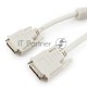 Кабель DVI-D single link Gembird/Cablexpert CC-DVI-6C, 19M/19M, 1.8м, серый, экран, феррит.кольца, пакет