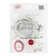 Кабель DVI-D single link Gembird/Cablexpert CC-DVI-6C, 19M/19M, 1.8м, серый, экран, феррит.кольца, пакет