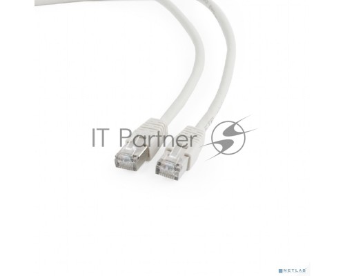 Патч-корд FTP Cablexpert кат.6, 10м, литой, многожильный (серый)