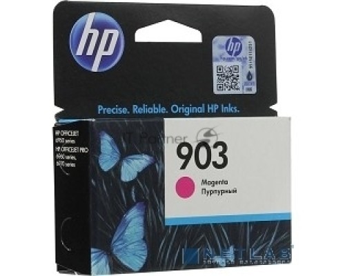 Картридж струйный HP 903 T6L91AE пурпурный для HP OJP 6960/6970 (315стр.)