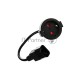 Кабель-переходник UPS->розетка VCOM (IE-320 C14 to Socket Type-F) 3Gx0,75mm VDE <CE002>