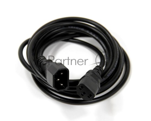 Кабель монитор - компьютер 220V (UPS -> устройство) VCOM <VDE> 3G*0.75mm (CE001-CU) 3м