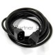 Кабель монитор - компьютер 220V (UPS -> устройство) VCOM <VDE> 3G*0.75mm (CE001-CU) 3м