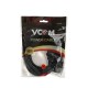Кабель монитор - компьютер 220V (UPS -> устройство) VCOM <VDE> 3G*0.75mm (CE001-CU) 3м