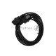 Кабель монитор - компьютер 220V (UPS -> устройство) VCOM <VDE> 3G*0.75mm (CE001-CU) 3м