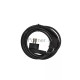 Кабель компьютер-розетка 220V (EURO) <VDE> 3G0,75mm2 VCOM {CE021-CU} 3 метра