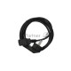Кабель компьютер-розетка 220V (EURO) <VDE> 3G0,75mm2 VCOM {CE021-CU} 1,8м