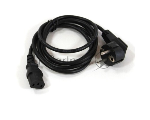 Кабель компьютер-розетка 220V (EURO) <VDE> 3G0,75mm2 VCOM {CE021-CU} 1,8м