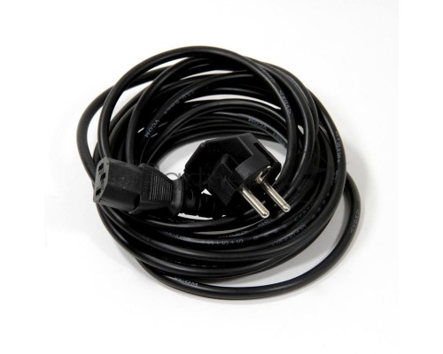 Кабель компьютер-розетка 220V (EURO) <VDE> 3G*0,75mm2 VCOM {CE021-CU} 5м