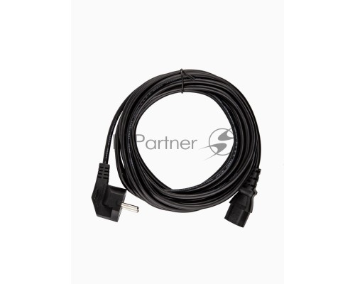 Кабель компьютер-розетка 220V (EURO) <VDE> 3G*0,75mm2 VCOM {CE021-CU} 5м
