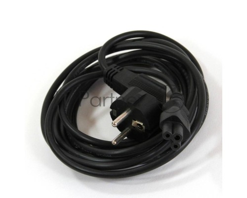 Кабель питания VCOM для ноутбуков 1.8М 3G*0.5mm 220V (CE022-CU) VDE стандарт