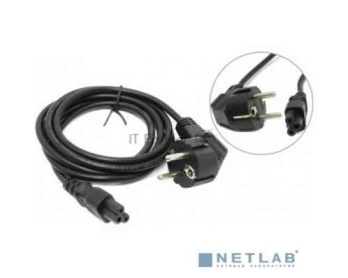 Кабель питания VCOM для ноутбуков 1.8М 3G*0.5mm 220V (CE022-CU) VDE стандарт