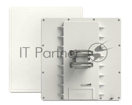 Точка доступа MikroTik RB911G-5HPacD-QRT QRT 5 ac (24dBi 11 degree Dual Chain 5Ghz 802.11ac integrated antenna, 720MHz CPU, 128MB RAM, Gigabit Ethernet, POE, PSU, pole mount, RouterOS L4)