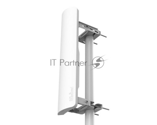 Антенна MikroTik RB921GS-5HPacD-19S mANTBox 19s (5GHz 120 degree 19dBi 2X2 MIMO Dual Polarization Sector Antenna, 720MHz CPU, 128MB RAM, 1xGbit LAN, 1xSFP, PoE, PSU, mounting kit, RouterOS L4)