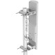 Антенна MikroTik RB921GS-5HPacD-19S mANTBox 19s (5GHz 120 degree 19dBi 2X2 MIMO Dual Polarization Sector Antenna, 720MHz CPU, 128MB RAM, 1xGbit LAN, 1xSFP, PoE, PSU, mounting kit, RouterOS L4)