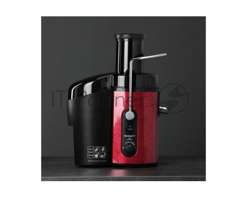 Соковыжималка Scarlett SC-JE50S26 красный Мощность макс. 1500 Вт