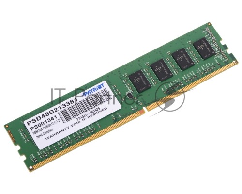 Модуль памяти Patriot DIMM DDR4 8GB PSD48G213381 {PC4-17000, 2133MHz} Модуль памяти Patriot DIMM DDR4 8GB PSD48G213381 {PC4-17000, 2133MHz}
