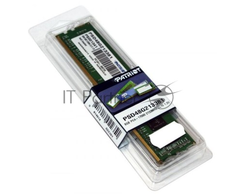 Модуль памяти Patriot DIMM DDR4 8GB PSD48G213381 {PC4-17000, 2133MHz} Модуль памяти Patriot DIMM DDR4 8GB PSD48G213381 {PC4-17000, 2133MHz}