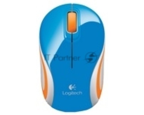 Мышь Logitech Wireless Mini Mouse M187, Blue