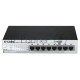 Коммутатор D-Link DES-1210-08P, WEB Smart III Switch with 8 PoE ports 10/100Mbps Fanless, 802.3x Flow Control, Static Port Trunking, 4094 – 802.1Q VLAN, 802.1p Priority Queues ACL, IGMP Snooping, Port mirror