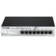 Коммутатор D-Link DES-1210-08P, WEB Smart III Switch with 8 PoE ports 10/100Mbps Fanless, 802.3x Flow Control, Static Port Trunking, 4094 – 802.1Q VLAN, 802.1p Priority Queues ACL, IGMP Snooping, Port mirror