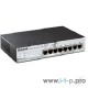 Коммутатор D-Link DES-1210-08P, WEB Smart III Switch with 8 PoE ports 10/100Mbps Fanless, 802.3x Flow Control, Static Port Trunking, 4094 – 802.1Q VLAN, 802.1p Priority Queues ACL, IGMP Snooping, Port mirror