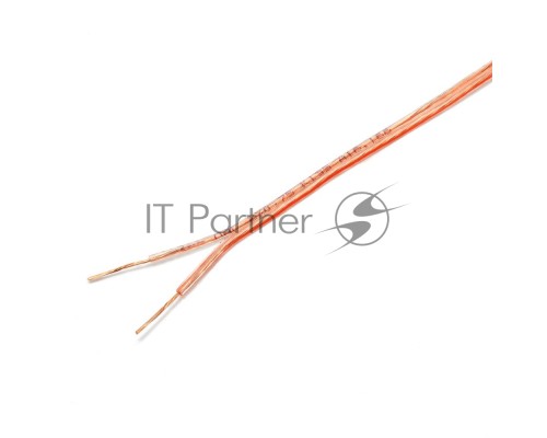 Акустический кабель Cablexpert CC-TC2x0,75-10M, прозрачный,  10 м, бухта