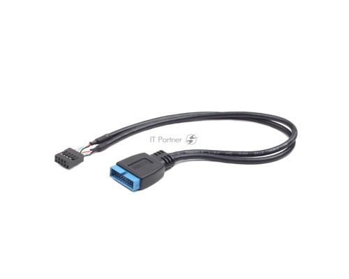 Кабель Cablexpert Внутренний USB2 - USB3 кабель, 9pin/19pin, 0.3m (CC-U3U2-01)