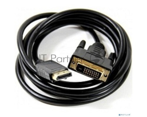 Кабель-переходник DisplayPort---DVI_M/M 1,8м Telecom  <TA668-1.8M> 