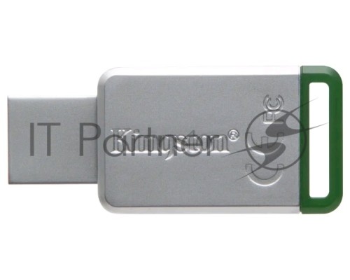 Флеш Диск Kingston 16Gb DataTraveler 50 DT50/16GB USB3.0 зеленый