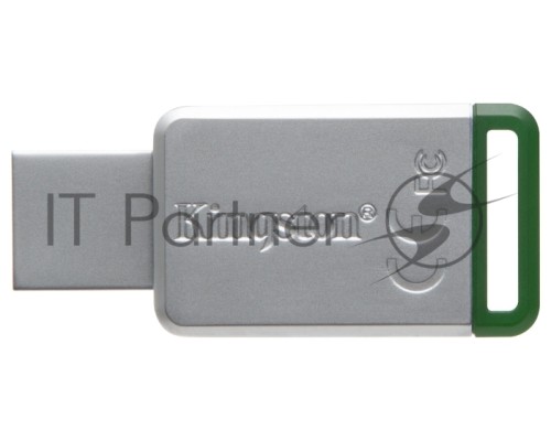Флеш Диск Kingston 16Gb DataTraveler 50 DT50/16GB USB3.0 зеленый