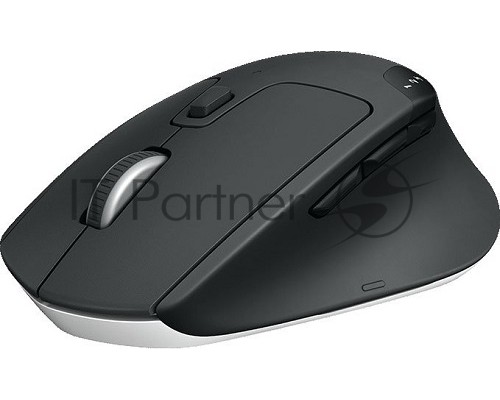 Мышь беспроводная Logitech M720 Triathlon черный, 1000 dpi, радиоканал, Bluetooth, USB, кнопки - 8
