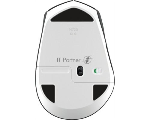 Мышь беспроводная Logitech M720 Triathlon черный, 1000 dpi, радиоканал, Bluetooth, USB, кнопки - 8