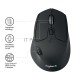 Мышь беспроводная Logitech M720 Triathlon черный, 1000 dpi, радиоканал, Bluetooth, USB, кнопки - 8