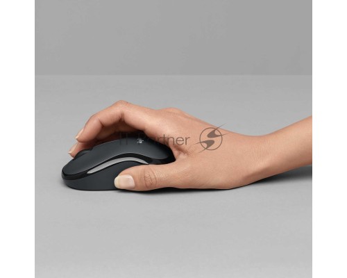 Мышь беспроводная Logitech M220 SILENT красный, 1000 dpi, радиоканал, USB, кнопки - 3