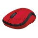 Мышь беспроводная Logitech M220 SILENT красный, 1000 dpi, радиоканал, USB, кнопки - 3