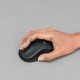 Мышь беспроводная Logitech M220 SILENT красный, 1000 dpi, радиоканал, USB, кнопки - 3