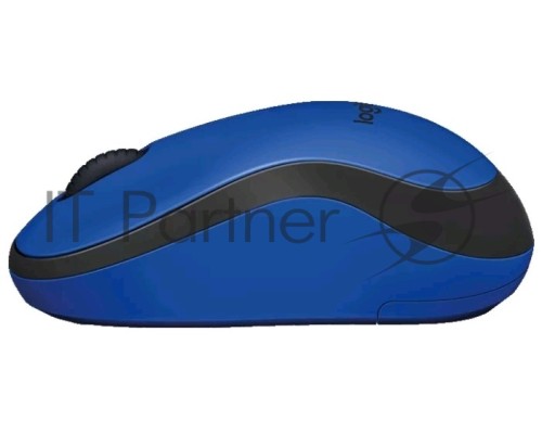 Мышь беспроводная Logitech M220 SILENT синий, 1000 dpi, радиоканал, USB, кнопки - 3