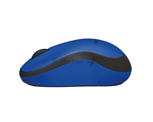 Мышь беспроводная Logitech M220 SILENT синий, 1000 dpi, радиоканал, USB, кнопки - 3