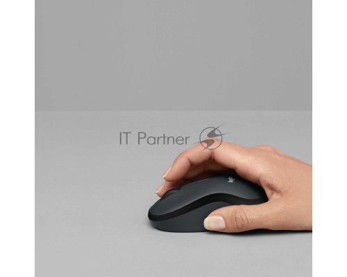 Мышь беспроводная Logitech M220 SILENT синий, 1000 dpi, радиоканал, USB, кнопки - 3