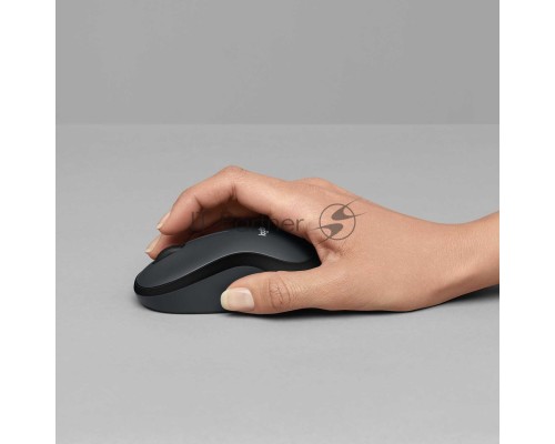 Мышь беспроводная Logitech M220 SILENT синий, 1000 dpi, радиоканал, USB, кнопки - 3