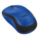 Мышь беспроводная Logitech M220 SILENT синий, 1000 dpi, радиоканал, USB, кнопки - 3